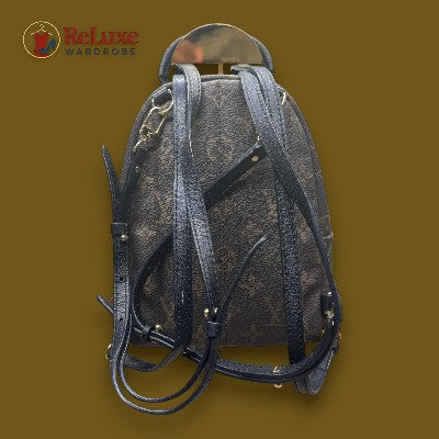 Louis Vuitton Brown Monogram Reverse Canvas Palm Springs Mini Backpack
