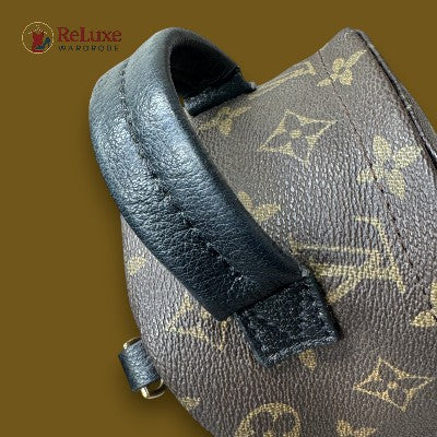 Louis Vuitton Brown Monogram Reverse Canvas Palm Springs Mini Backpack