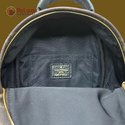 Louis Vuitton Brown Monogram Reverse Canvas Palm Springs Mini Backpack