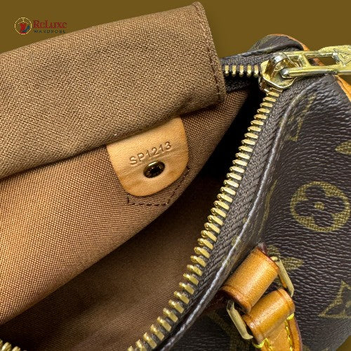 Louis Vuitton Brown Monogram Speedy 20