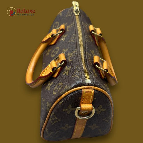 Louis Vuitton Brown Monogram Speedy 20