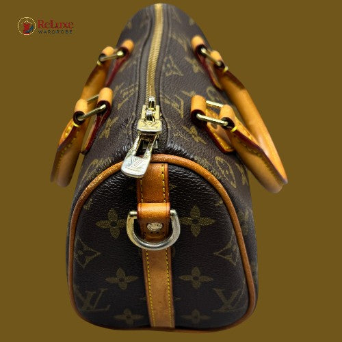 Louis Vuitton Brown Monogram Speedy 20