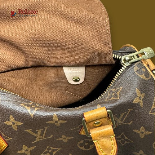 Louis Vuitton Brown Monogram Speedy 25