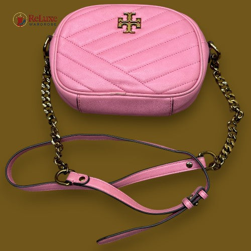 Tory Burch Pink Leather Crossbody Bag