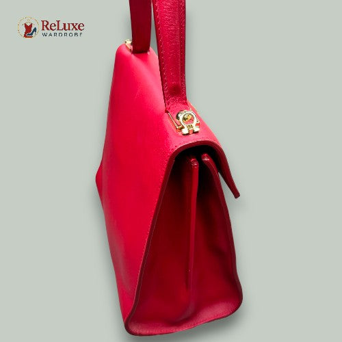Salvatore Ferragamo Iconic Top Handle leather handbag