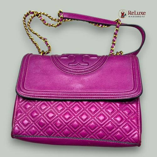 TORY BURCH Leather handbag