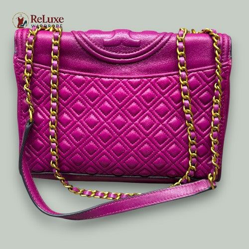 TORY BURCH Leather handbag