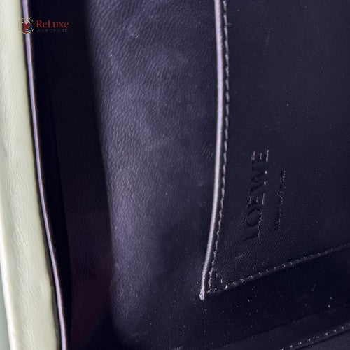Loewe Calfskin Small Postal Bag Green