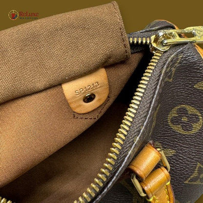 Louis Vuitton Brown Monogram Speedy 20