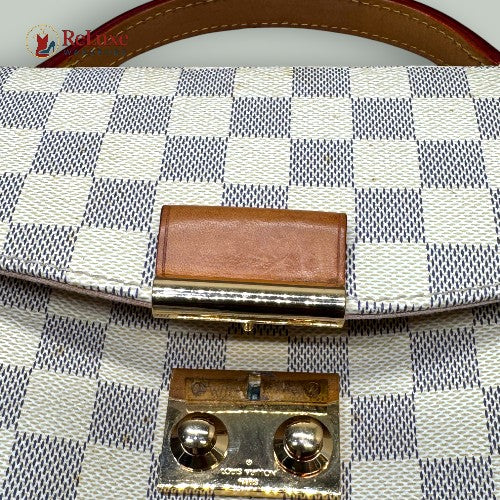 Louis Vuitton Damier Azur Canvas Croisette Bag
