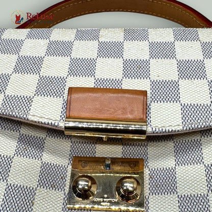 Louis Vuitton Damier Azur Canvas Croisette Bag