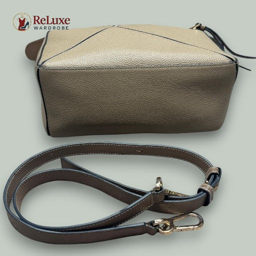 حقيبة يد جلدية من LOEWE Puzzle