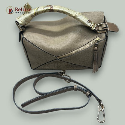 حقيبة يد جلدية من LOEWE Puzzle