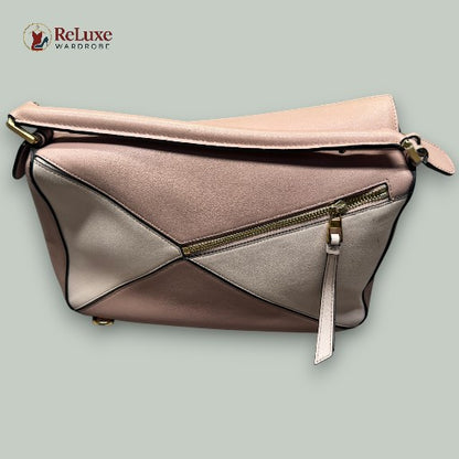 حقيبة يد جلدية من LOEWE Puzzle
