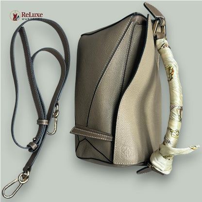 حقيبة يد جلدية من LOEWE Puzzle