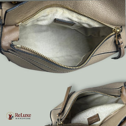 حقيبة يد جلدية من LOEWE Puzzle