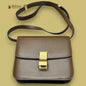 Céline Celine Brown Teen Classic Box Dark brown