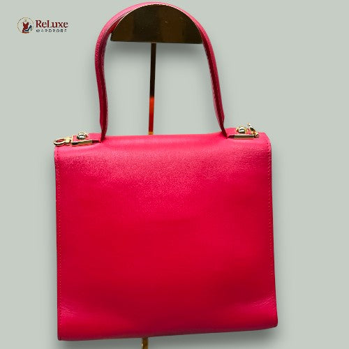 Salvatore Ferragamo Iconic Top Handle leather handbag