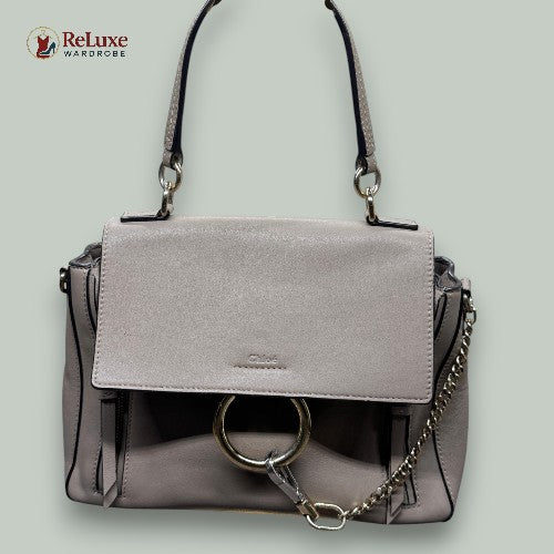 Chloe  Calfskin Small Faye Day Shoulder Bag
