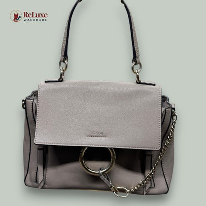 Chloe  Calfskin Small Faye Day Shoulder Bag