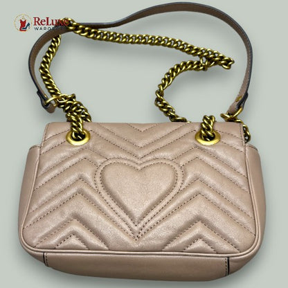 Gucci GG Marmont Flap leather crossbody bag