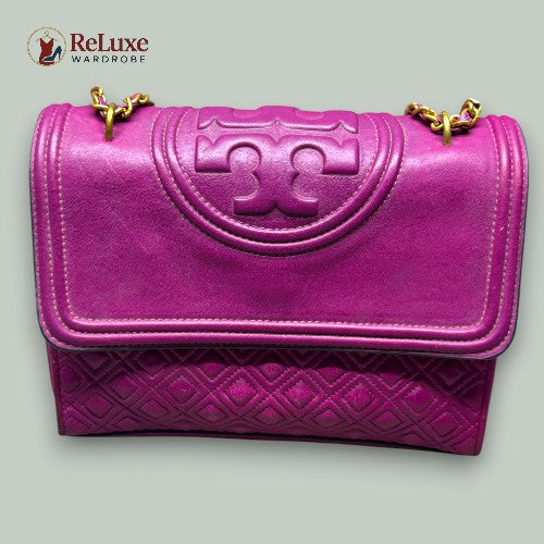 TORY BURCH Leather handbag
