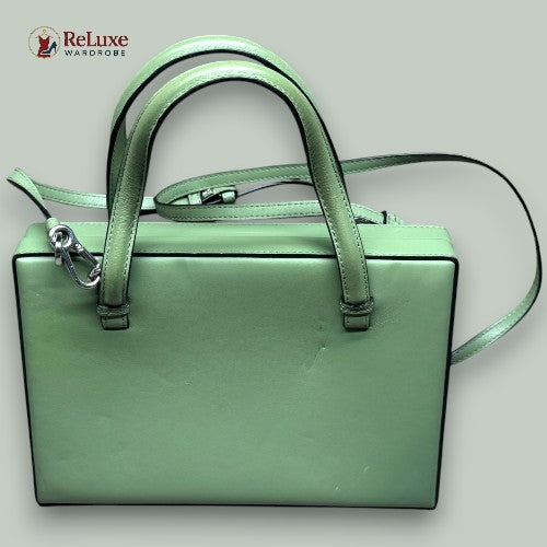 Loewe  Calfskin Small Postal Bag Green