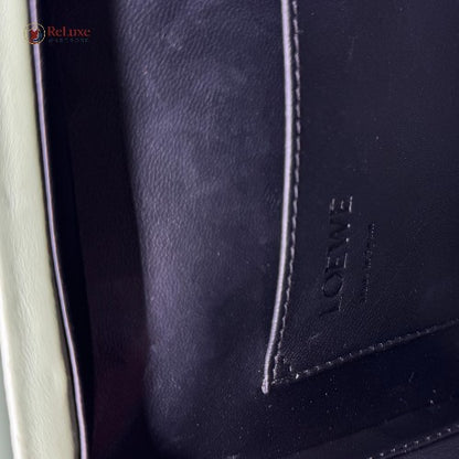 Loewe  Calfskin Small Postal Bag Green