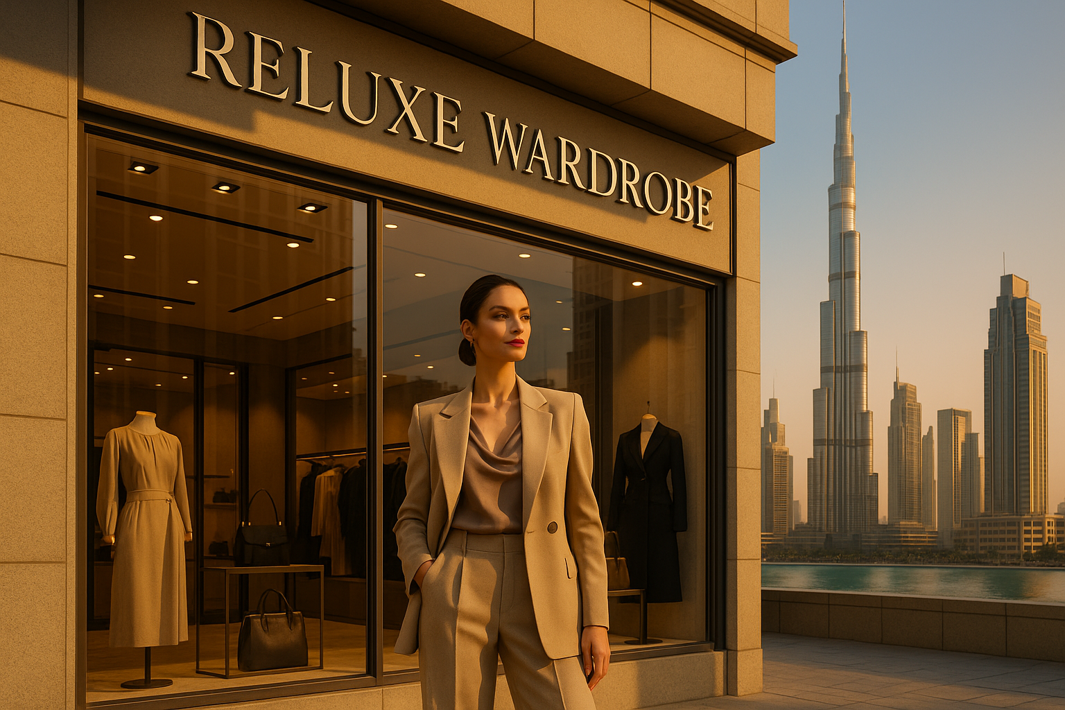 Can u change where it is written "FASHION" to "RELUXE WARDROBE" please.
